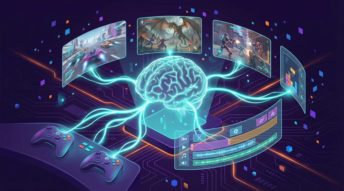 母狗 AI游戏视频技术